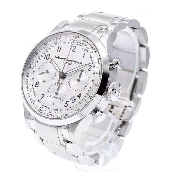Baume & Mercier Cape Land 65716 Chronograph Silver Dial Automatic Men's_895211 - Picture 2 of 6